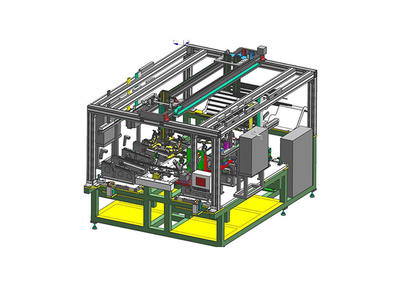 Outer weatherstrip automation punching production line