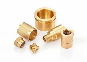 custom precision brass copper cnc machining parts