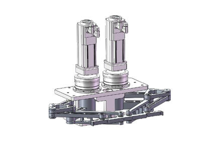 Manipulator parts (aluminum, steel) high-precision 5-axis machining center production